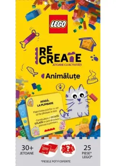 Coperta cărții Lego Recreate: Animalute