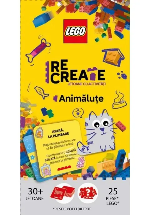 Coperta cărții Lego Recreate: Animalute