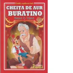Coperta cărții Cheita de aur. Buratino