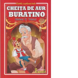 Coperta cărții Cheita de aur. Buratino