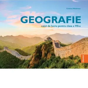 Coperta cărții Geografie. Caiet de lucru pentru clasa a VII-a
