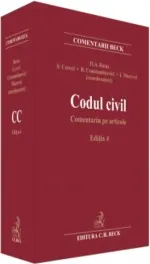 Coperta cărții Codul civil. Comentariu pe articole. Editia 4