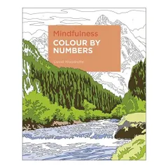 Coperta cărții Mindfulness Colour by Numbers, David Woodroffe