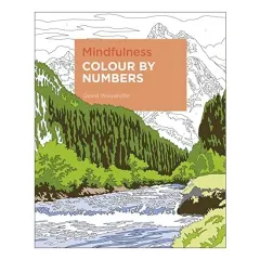 Coperta cărții Mindfulness Colour by Numbers, David Woodroffe