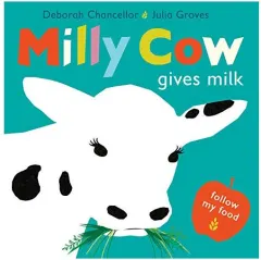 Coperta cărții Milly Cow Gives Milk