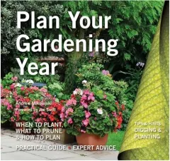 Coperta cărții Plan Your Gardening Year, Andrew Mikolajski, Joe Swift