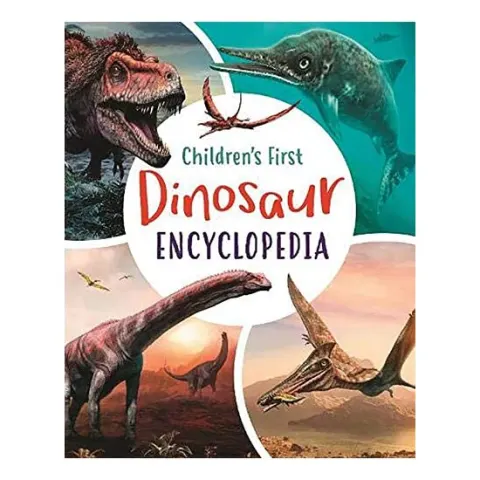 Coperta cărții Childrens First Dinosaur Encyclopedia