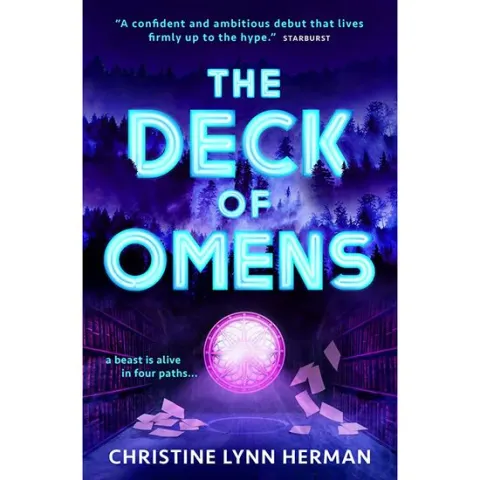 Coperta cărții The Deck of Omens (Devouring Gray),Christine Lynn Herman