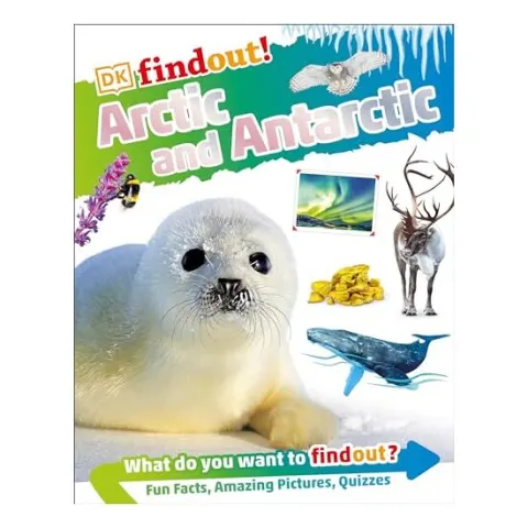 Coperta cărții DKFindout! Arctic and Antarctic