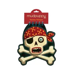 Coperta cărții Skull & Crossbones Rainbow Notepad