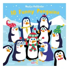 Coperta cărții 10 Funny Penguins