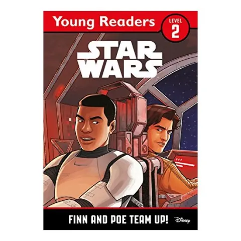 Coperta cărții Finn and Poe Team Up!