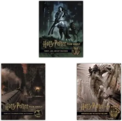 Coperta cărții Jody Revensons Harry Potter Film Vault 3 Books Set Volume 1-3
