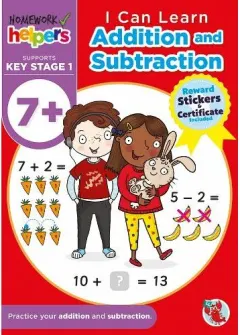 Coperta cărții Home Learning: 7+ I Can Learn Addition and Subtraction