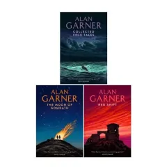Coperta cărții Alan Garner 3 Books Collection Set (Collected Folk Tales, Moon of Gomrath, Red Shift)