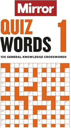 Coperta cărții Mirror : Quizwords 1, Daily Mirror Reach PLC