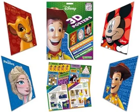Coperta cărții Disney: 3D Posters