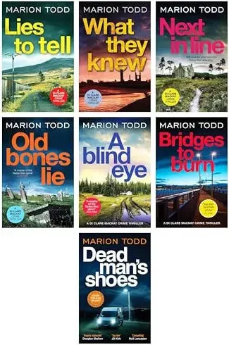 Coperta cărții Detective Clare Mackay: 7 Books Collection