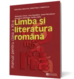 Coperta cărții Limba și literatura română. Manual pentru clasa a XII-a