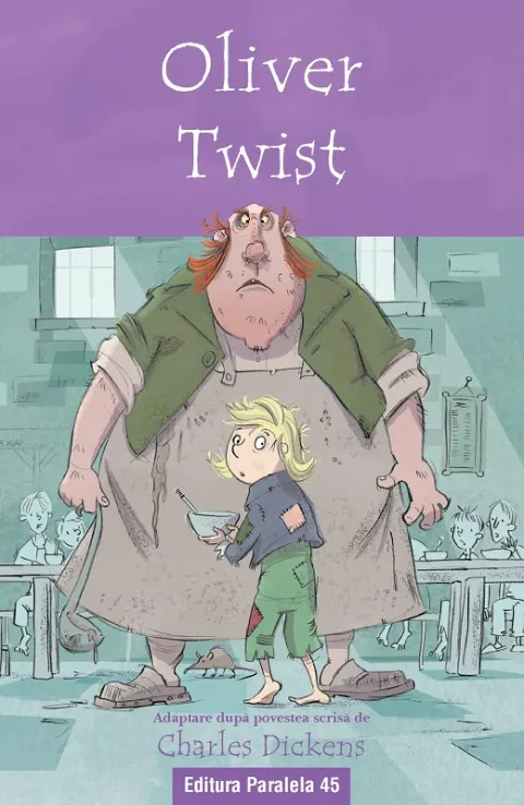 Coperta cărții Oliver Twist (repovestire)