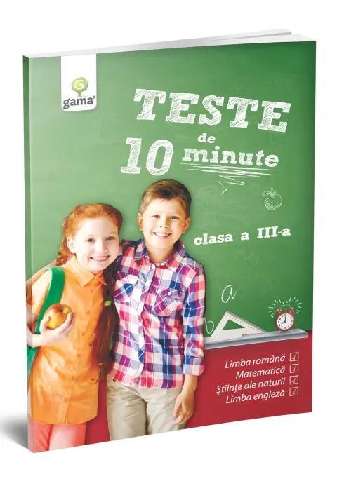 Coperta cărții Teste de 10 minute. Clasa III
