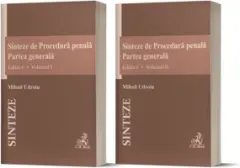 Coperta cărții Sinteze de Procedura penala. Partea generala (vol. I + vol. II). Editia 6