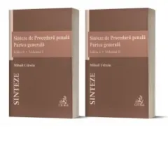 Coperta cărții Sinteze de Procedura penala. Partea generala (vol. I + vol. II). Editia 6