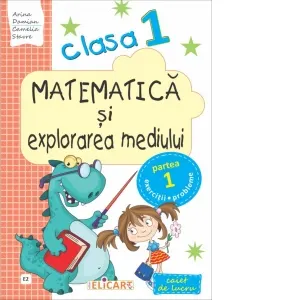 Coperta cărții Matematica si explorarea mediului. Clasa I. Partea I - (E2). Varianta EDP (Balan, Voinea, Andrei, Stan)