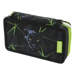 Coperta cărții Penar echipat 2 compartimente 23 piese, motiv Wild Life