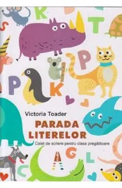 Coperta cărții Parada literelor