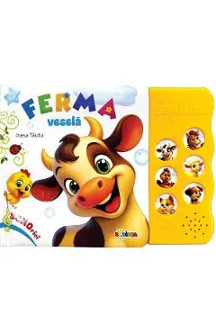 Coperta cărții Carte cu sunete. Ferma vesela