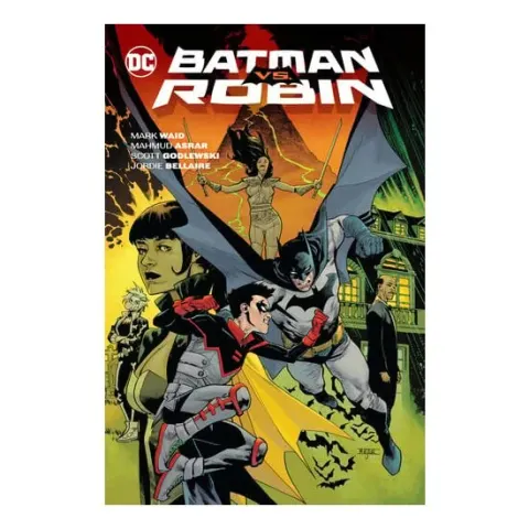 Coperta cărții Batman vs. Robin