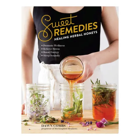 Coperta cărții Sweet remedies: healing herbal honeys