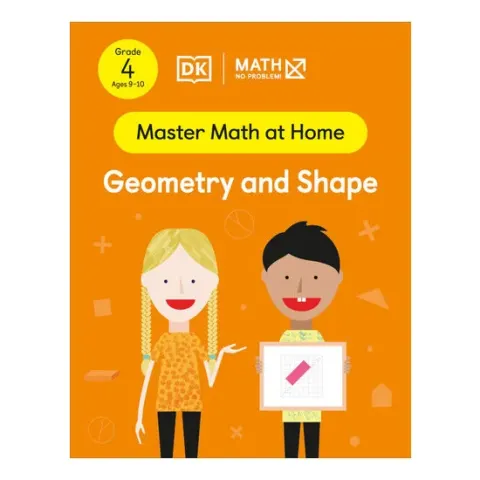 Coperta cărții Math - No Problem! Geometry and Shape, Grade 4 Ages 9-10
