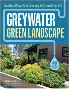 Coperta cărții Greywater, green landscape: how to install simple water-saving irrigation systems in your yard