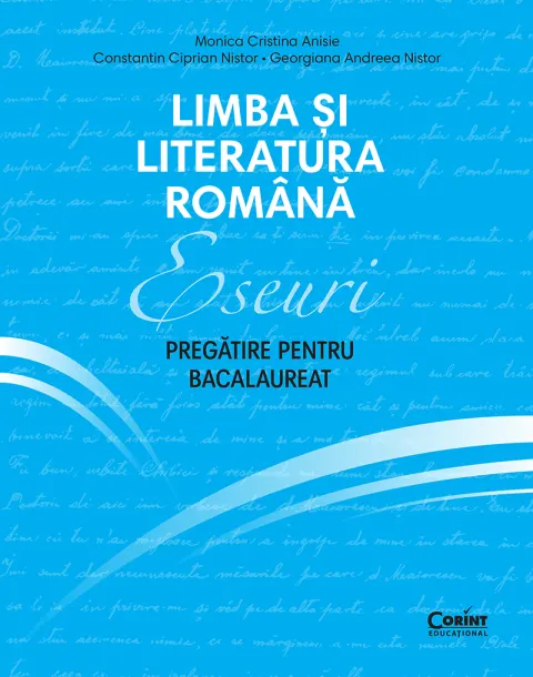 Coperta cărții Eseuri. Pregătire pentru bacalaureat. Limba și literatura română