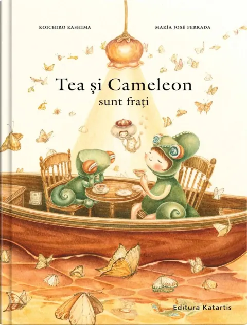 Coperta cărții Tea și Cameleon sunt frați