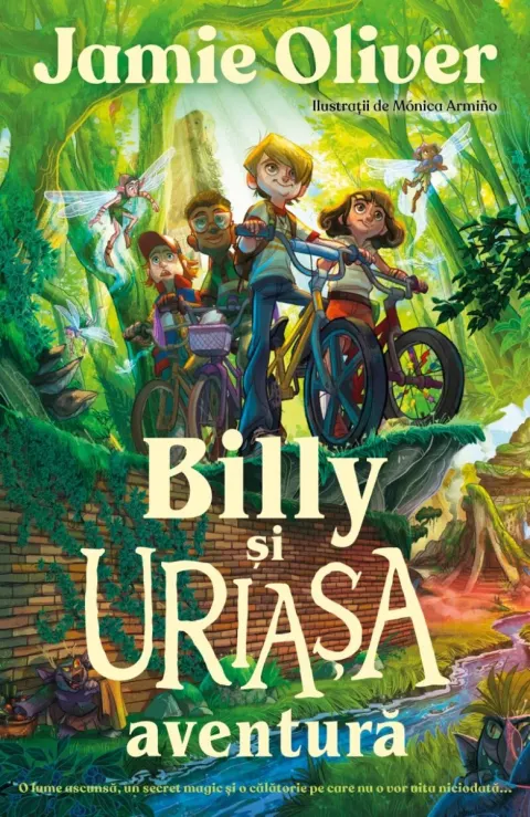Coperta cărții Billy și uriașa aventură
