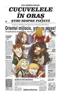 Coperta cărții Cucuvelele în oraș