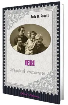 Coperta cărții Ieri. Sfarsitul romantei