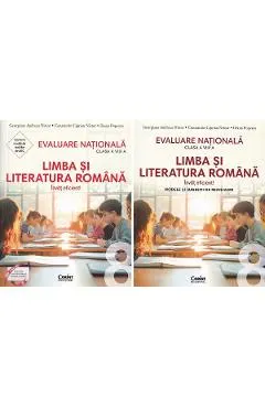 Coperta cărții Pachet: Evaluare Nationala 2026. Limba si literatura romana + Modele si sugestii de rezolvare - Clasa 8 - Georgiana Andreea Nistor, Constantin Ciprian Nistor, Ileana Popescu