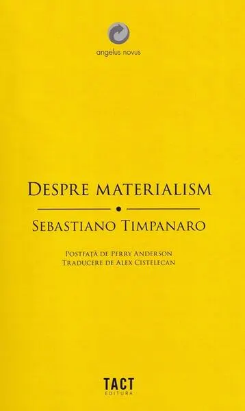 Coperta cărții Despre materialism