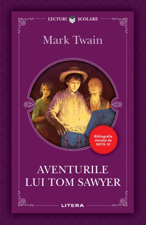 Coperta cărții Aventurile lui Tom Sawyer