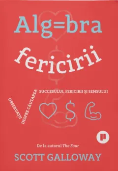 Coperta cărții Algebra fericirii