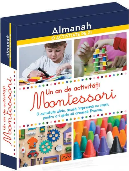 Coperta cărții Un an de activități Montessori