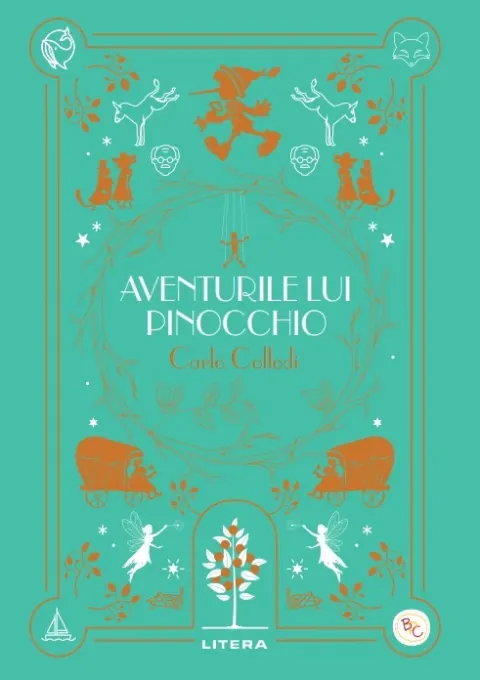 Coperta cărții Aventurile lui Pinocchio. Volumul 8. Biblioteca pentru copii
