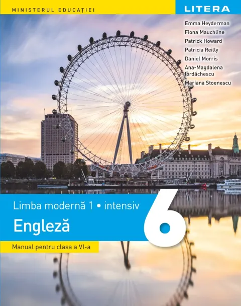 Coperta cărții Limba moderna 1. Studiu intensiv. Engleza. Manual. Clasa a VI-a