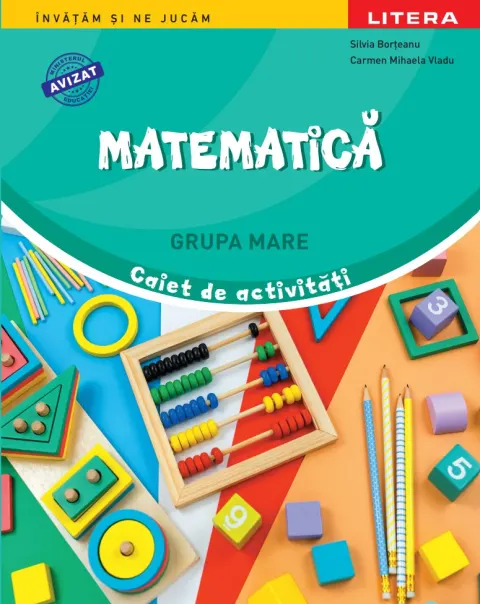 Coperta cărții Matematica. Caiet de activitati. Grupa mare
