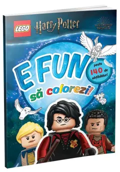 Coperta cărții E fun sa colorezi! – Harry Potter (carte de colorat cu abtibilduri)
