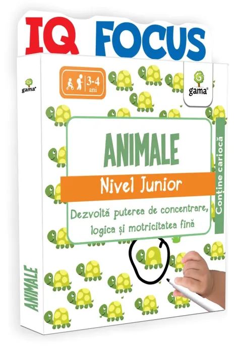 Coperta cărții Animale • nivel Junior